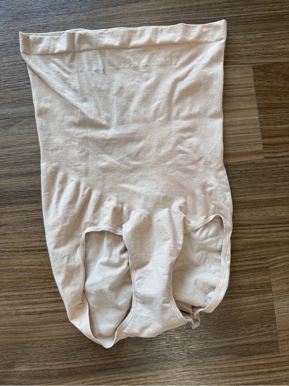 SPANX High-Waist Shaping Briefs in Light Beige